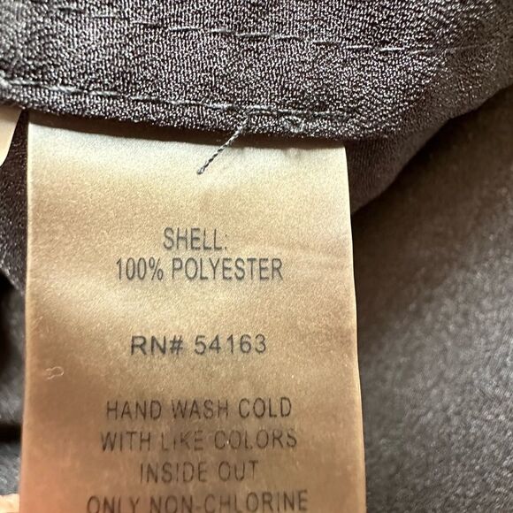 5 for $40 Calvin Klein Top Blouse Shirt Size XL Black - Picture 7 of 7